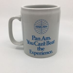 Pan Am Airlines Vintage Ceramic Coffee Mug